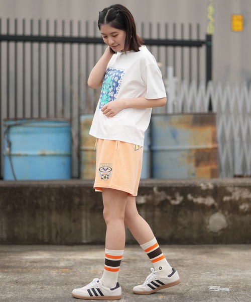 ROXY(ロキシー)の「【ムラサキスポーツ限定】ROXY/ロキシー 半袖 Tシャツ フロントプリント RST261645M(Tシャツ/カットソー・レディース・ホワイト×ライム/グリーン/ホワイト×ピンク/ホワイト×ブルー・L/M)」の10枚目の写真