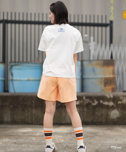 ROXY(ロキシー)の「【ムラサキスポーツ限定】ROXY/ロキシー 半袖 Tシャツ フロントプリント RST261645M(Tシャツ/カットソー・レディース・ホワイト×ライム/グリーン/ホワイト×ピンク/ホワイト×ブルー・L/M)」の11枚目の写真