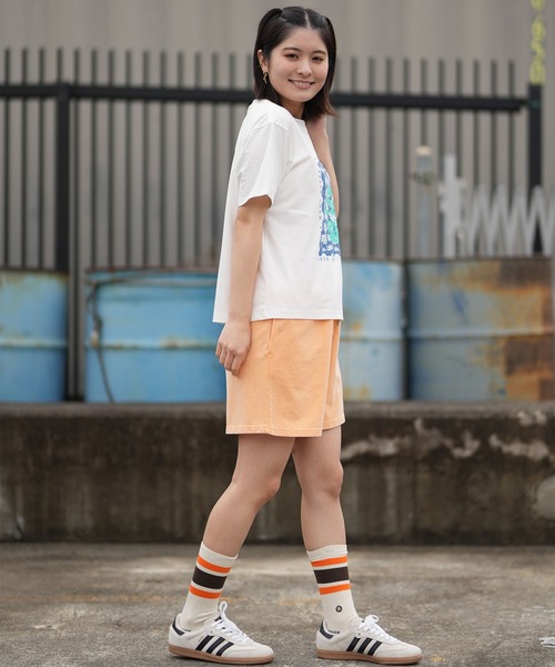 ROXY(ロキシー)の「【ムラサキスポーツ限定】ROXY/ロキシー 半袖 Tシャツ フロントプリント RST261645M(Tシャツ/カットソー・レディース・ホワイト×ライム/グリーン/ホワイト×ピンク/ホワイト×ブルー・L/M)」の12枚目の写真