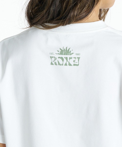 ROXY(ロキシー)の「【ムラサキスポーツ限定】ROXY/ロキシー 半袖 Tシャツ フロントプリント RST261645M(Tシャツ/カットソー・レディース・ホワイト×ライム/グリーン/ホワイト×ピンク/ホワイト×ブルー・L/M)」の21枚目の写真