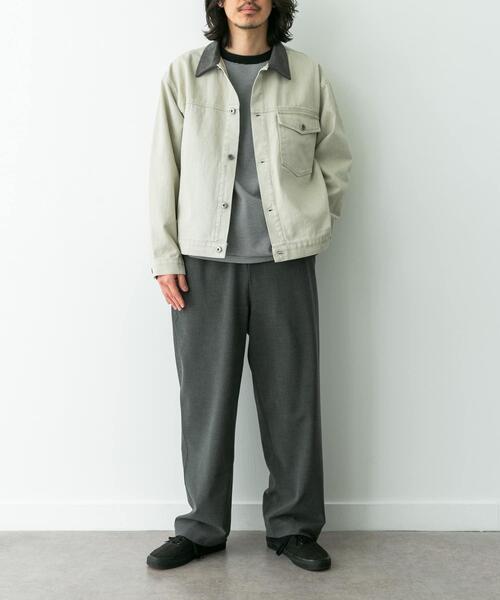 URBAN RESEARCH Sonny Label（アーバンリサーチサニーレーベル）の「ハイスペワイドストレートイージーパンツ（その他パンツ・メンズ・ブラック/グレー・LARGE/SMALL/MEDIUM）」の18枚目の写真