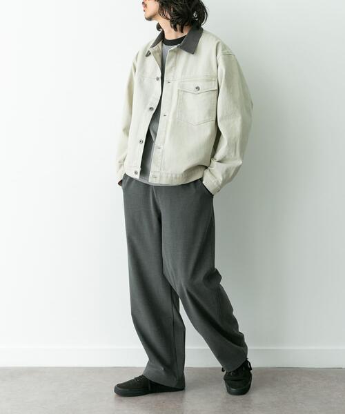 URBAN RESEARCH Sonny Label（アーバンリサーチサニーレーベル）の「ハイスペワイドストレートイージーパンツ（その他パンツ・メンズ・ブラック/グレー・LARGE/SMALL/MEDIUM）」の19枚目の写真