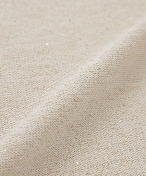 TRANS WORK（トランスワーク）の「【ウォッシャブル】SPANGLE KNITプルオーバー（ニット/セーター・レディース・ピンク/オフホワイト/ネイビー・38/40）」の11枚目の写真