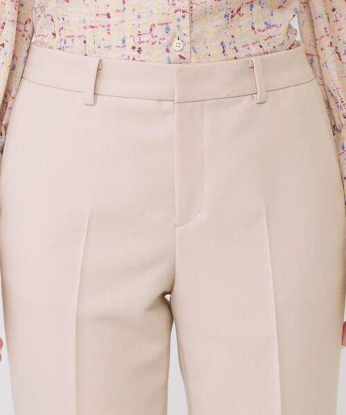 COUP DE CHANCE（クードシャンス）の「【手洗い可／日本製／スーツ可】センタープレス ストレートパンツ（その他パンツ・レディース・ブラック/ライトグレー/ピンク・34/36/38/40/42）」の19枚目の写真