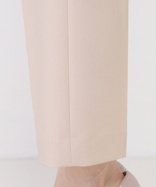 COUP DE CHANCE（クードシャンス）の「【手洗い可／日本製／スーツ可】センタープレス ストレートパンツ（その他パンツ・レディース・ブラック/ライトグレー/ピンク・34/36/38/40/42）」の21枚目の写真