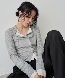 NOGLE | 【NOGLE/ノグル】シアーコンパクトカーディガン(カーディガン/ボレロ)