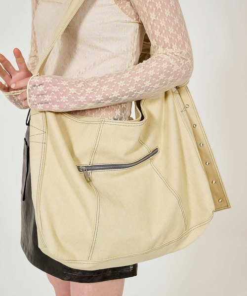 TINA：JOJUN（ティーナジョジュン）の「トートバッグ（トートバッグ・レディース・クリーム・F）」の2枚目の写真