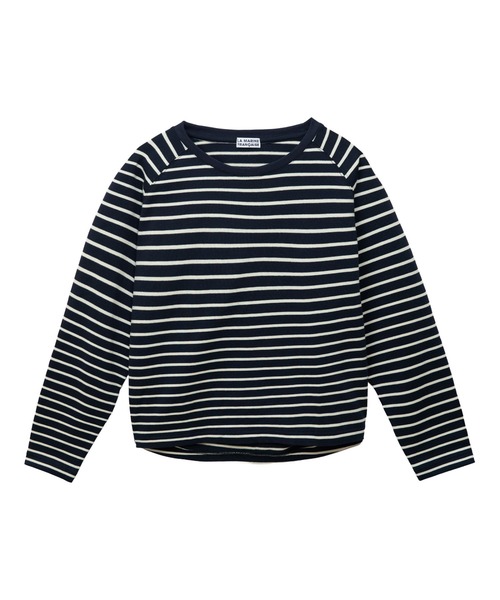 LA MARINE FRANCAISE（マリン フランセーズ）の「バックタックプルオーバー（Tシャツ/カットソー・レディース・ホワイト系その他/オフホワイト/ネイビー系・FREE）」の3枚目の写真