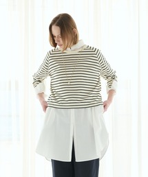 LA MARINE FRANCAISE | バックタックプルオーバー(Tシャツ/カットソー)