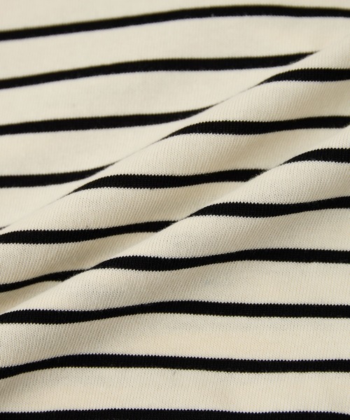 LA MARINE FRANCAISE（マリン フランセーズ）の「バックタックプルオーバー（Tシャツ/カットソー・レディース・ホワイト系その他/オフホワイト/ネイビー系・FREE）」の4枚目の写真