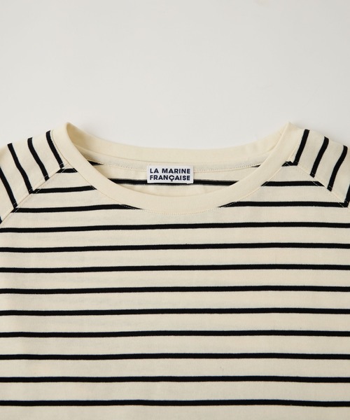 LA MARINE FRANCAISE（マリン フランセーズ）の「バックタックプルオーバー（Tシャツ/カットソー・レディース・ホワイト系その他/オフホワイト/ネイビー系・FREE）」の5枚目の写真