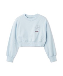 【LILY BROWN×Hearts2Hearts】コラボレーションビジューロゴスウェット