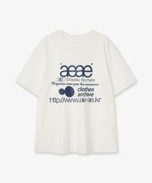aeae（エーイーエーイー）の「WEB LOGO T-SHIRTS（Tシャツ/カットソー）」