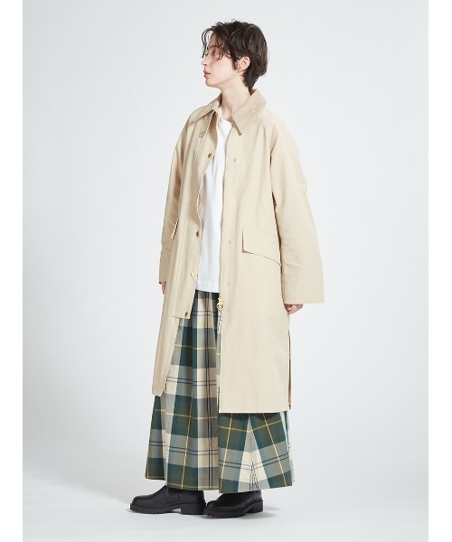 Barbour（バブアー）の「【CALDBECK / カルドベック】ノンワックス コート Japan Exclusive（レディース）（その他アウター・レディース・ベージュ/ライトベージュ・LARGE/MEDIUM/SMALL）」の6枚目の写真