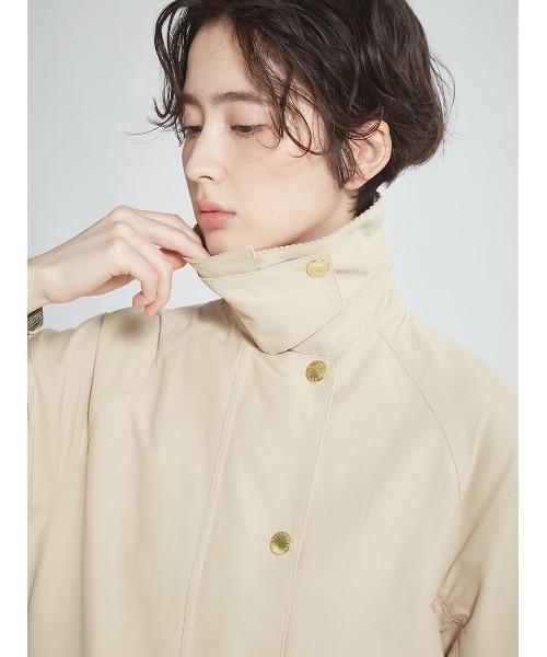 Barbour（バブアー）の「【CALDBECK / カルドベック】ノンワックス コート Japan Exclusive（レディース）（その他アウター・レディース・ベージュ/ライトベージュ・LARGE/MEDIUM/SMALL）」の8枚目の写真