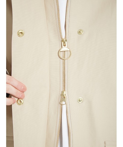 Barbour（バブアー）の「【CALDBECK / カルドベック】ノンワックス コート Japan Exclusive（レディース）（その他アウター・レディース・ベージュ/ライトベージュ・LARGE/MEDIUM/SMALL）」の10枚目の写真