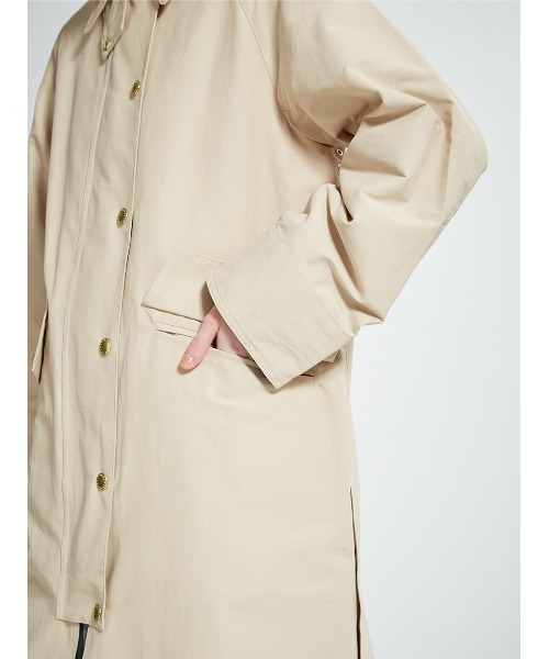 Barbour（バブアー）の「【CALDBECK / カルドベック】ノンワックス コート Japan Exclusive（レディース）（その他アウター・レディース・ベージュ/ライトベージュ・LARGE/MEDIUM/SMALL）」の11枚目の写真