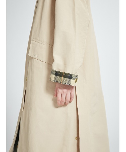 Barbour（バブアー）の「【CALDBECK / カルドベック】ノンワックス コート Japan Exclusive（レディース）（その他アウター・レディース・ベージュ/ライトベージュ・LARGE/MEDIUM/SMALL）」の15枚目の写真