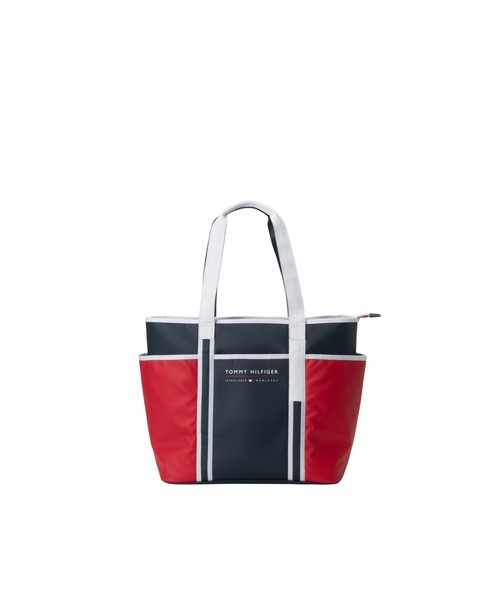 TOMMY HILFIGER GOLF（トミー ヒルフィガー ゴルフ）の「トートバッグ ｴｯｾﾝｼｬﾙ（トートバッグ・メンズ・ネイビー/トリコロール/ホワイト・フリー）」の3枚目の写真
