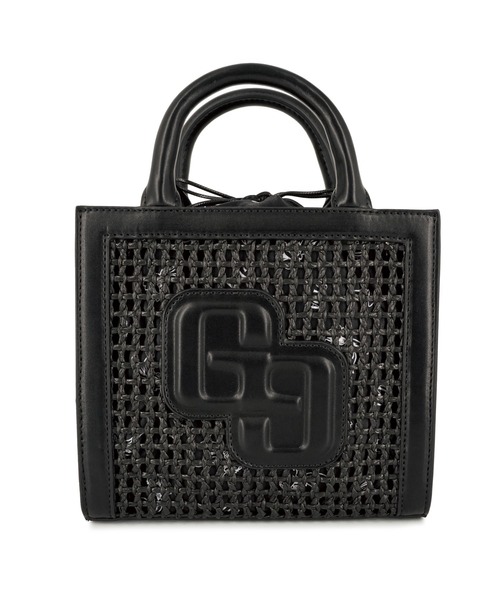 GYDA(ジェイダ)の「【WEB限定商品】GYDA (ジェイダ)2WAY チェーンショルダーミニスクエアバッグ かご GY-B339(ショルダーバッグ・レディース・ブラック/ホワイト・FREE)」の11枚目の写真