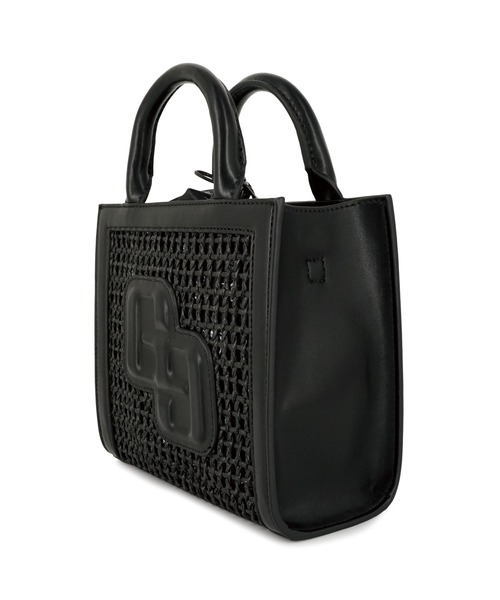 GYDA(ジェイダ)の「【WEB限定商品】GYDA (ジェイダ)2WAY チェーンショルダーミニスクエアバッグ かご GY-B339(ショルダーバッグ・レディース・ブラック/ホワイト・FREE)」の12枚目の写真