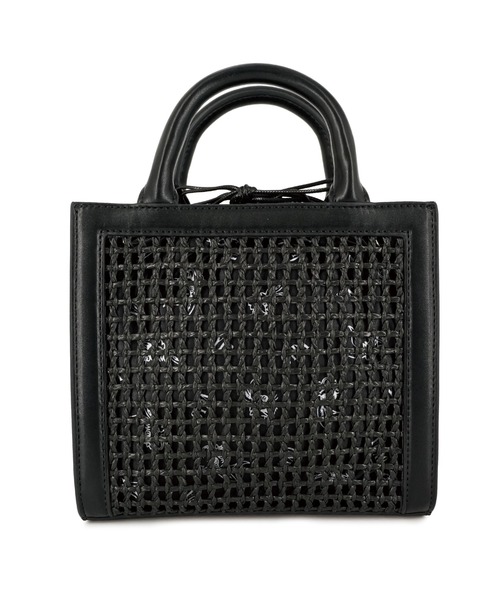 GYDA(ジェイダ)の「【WEB限定商品】GYDA (ジェイダ)2WAY チェーンショルダーミニスクエアバッグ かご GY-B339(ショルダーバッグ・レディース・ブラック/ホワイト・FREE)」の13枚目の写真