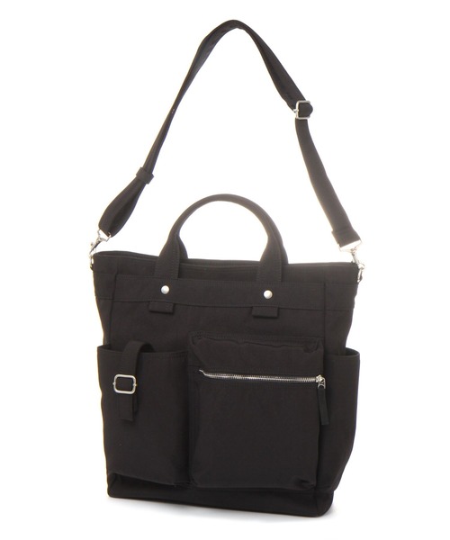 niko and...（ニコアンド）の「ポケットヘルメットショルダーバッグ（ショルダーバッグ・メンズ・ブラック/カーキ・FREE）」の6枚目の写真