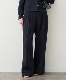 Deuxieme Classe | Tweed Wide パンツ(スラックス)