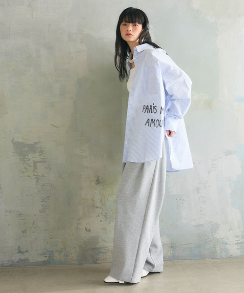 ELLEgirl(エルガール)の「プリントアソートBIGシャツ(シャツ/ブラウス・レディース・ピンク/ピンク系その他/サックスブルー・FREE)」の18枚目の写真