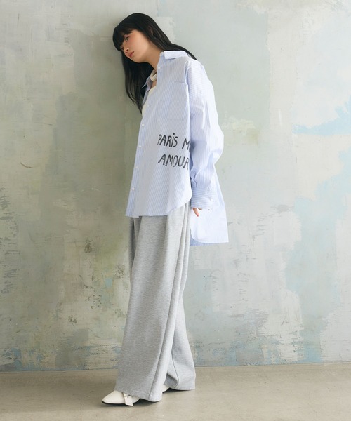 ELLEgirl(エルガール)の「プリントアソートBIGシャツ(シャツ/ブラウス・レディース・ピンク/ピンク系その他/サックスブルー・FREE)」の21枚目の写真