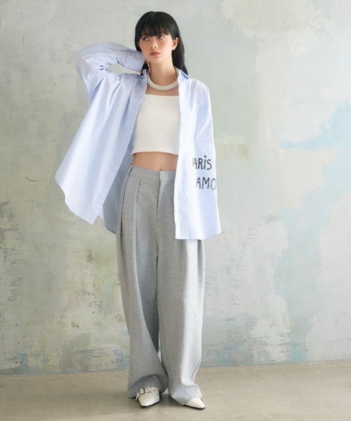 ELLEgirl(エルガール)の「プリントアソートBIGシャツ(シャツ/ブラウス・レディース・ピンク/ピンク系その他/サックスブルー・FREE)」の14枚目の写真