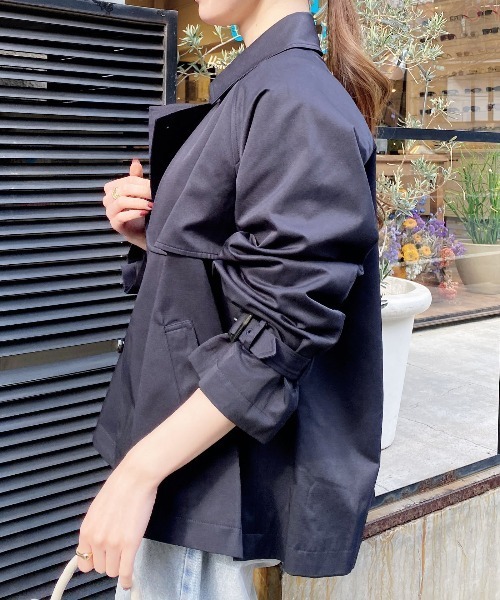 INGNI(イング)の「ミドル丈トレンチコート(トレンチコート・レディース・ライトベージュ/ネイビー/ベージュ・M)」の20枚目の写真