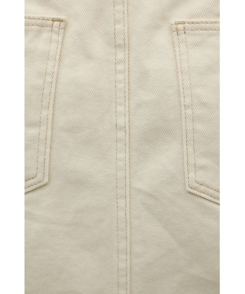 STYLEMIXER（スタイルミキサー）の「ダブルウエストデニムスカート（デニムスカート・レディース・インディゴブルー/アイボリー・MEDIUM/SMALL）」の10枚目の写真