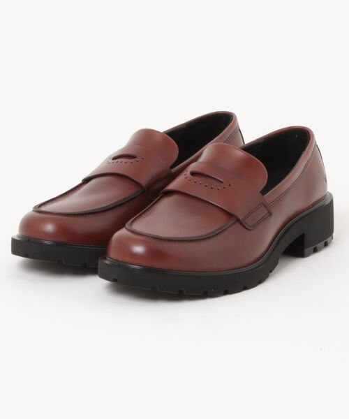 ECCO(エコー)の「ECCO 最旬 METROPOLE VIENNA レディース 本革 ローファー(ローファー・レディース・ブラウン・38/37)」の1枚目の写真