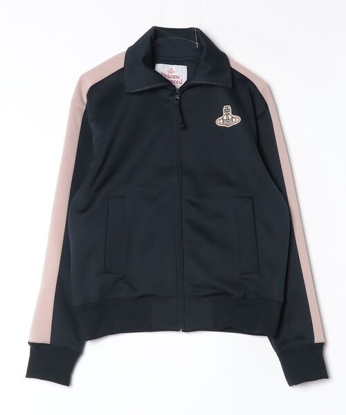 Vivienne Westwood MAN(ヴィヴィアンウエストウッドマン)の「トラックジャケット(Tシャツ/カットソー・メンズ・ブラック/ネイビー・M/L)」の1枚目の写真