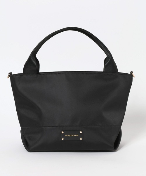 Elura（エルーラ）の「撥水2WAYトートS/646440（ショルダーバッグ・レディース・カーキ/ブラック/クリーム/グレー・FREE）」の13枚目の写真