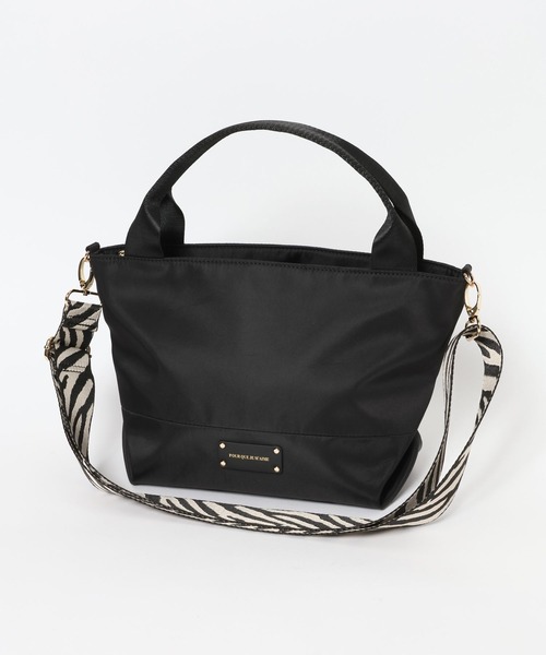 Elura（エルーラ）の「撥水2WAYトートS/646440（ショルダーバッグ・レディース・カーキ/ブラック/クリーム/グレー・FREE）」の9枚目の写真