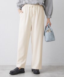 Dessin | 【洗える】ストレッチツイルワイドパンツ(その他パンツ)