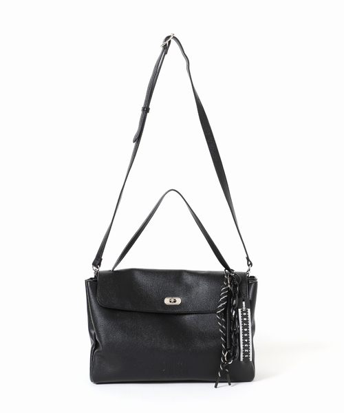 JOURNAL STANDARD（ジャーナルスタンダード）の「《追加》別注【VARNY/ヴァーニー】 LEICESTER（ショルダーバッグ・レディース・ブラック/ブラウン・FREE）」の16枚目の写真