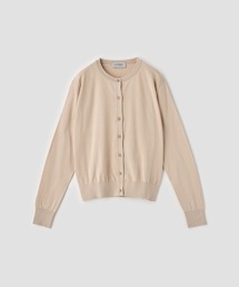 JOHN SMEDLEY | コットンスカラップ長袖ニットカーディガン(カーディガン/ボレロ)