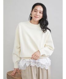 Mila Owen | レースヘムレイヤードニット(ニット/セーター)