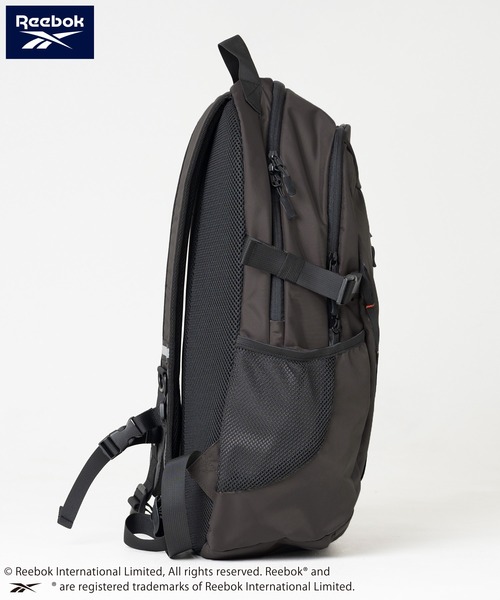 Reebok（リーボック）の「Reebok/リーボック バックパック リュックサック 大容量 32L 通学 通勤 軽量 多機能 ナイロンバッグ（バックパック/リュック・メンズ・グレー/ブラック/チャコール/カーキ・FREE）」の9枚目の写真