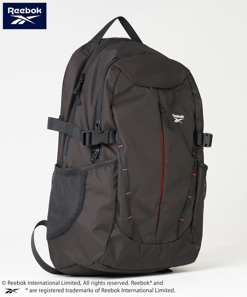 Reebok（リーボック）の「Reebok/リーボック バックパック リュックサック 大容量 32L 通学 通勤 軽量 多機能 ナイロンバッグ（バックパック/リュック・メンズ・グレー/ブラック/チャコール/カーキ・FREE）」の8枚目の写真