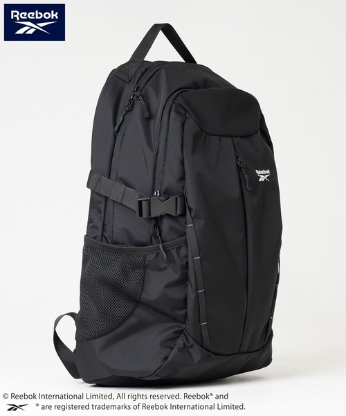 Reebok（リーボック）の「Reebok/リーボック バックパック リュックサック 大容量 32L 通学 通勤 軽量 多機能 ナイロンバッグ（バックパック/リュック・メンズ・グレー/ブラック/チャコール/カーキ・FREE）」の5枚目の写真