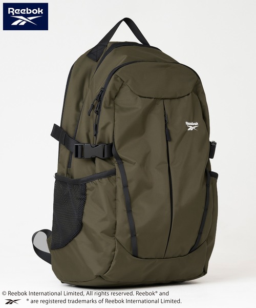 Reebok（リーボック）の「Reebok/リーボック バックパック リュックサック 大容量 32L 通学 通勤 軽量 多機能 ナイロンバッグ（バックパック/リュック・メンズ・グレー/ブラック/チャコール/カーキ・FREE）」の11枚目の写真