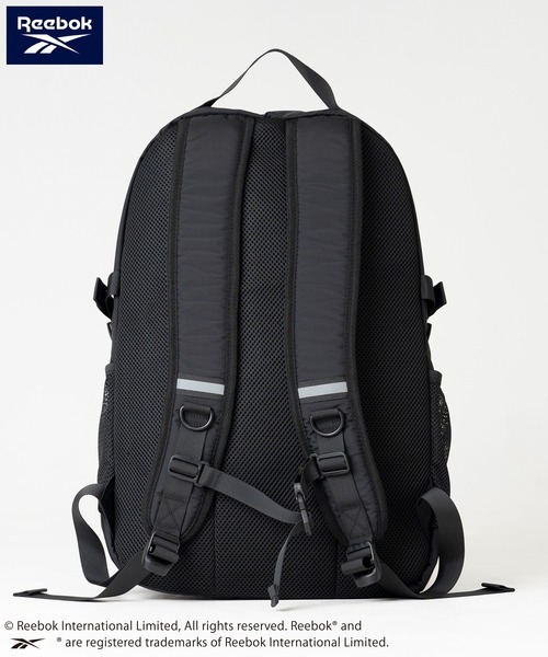 Reebok（リーボック）の「Reebok/リーボック バックパック リュックサック 大容量 32L 通学 通勤 軽量 多機能 ナイロンバッグ（バックパック/リュック・メンズ・グレー/ブラック/チャコール/カーキ・FREE）」の7枚目の写真