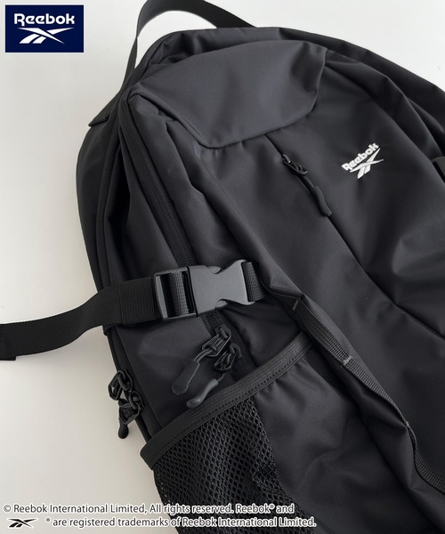 Reebok（リーボック）の「Reebok/リーボック バックパック リュックサック 大容量 32L 通学 通勤 軽量 多機能 ナイロンバッグ（バックパック/リュック・メンズ・グレー/ブラック/チャコール/カーキ・FREE）」の20枚目の写真