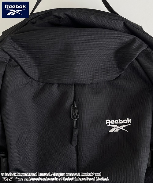 Reebok（リーボック）の「Reebok/リーボック バックパック リュックサック 大容量 32L 通学 通勤 軽量 多機能 ナイロンバッグ（バックパック/リュック・メンズ・グレー/ブラック/チャコール/カーキ・FREE）」の17枚目の写真