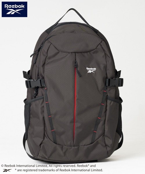 Reebok（リーボック）の「Reebok/リーボック バックパック リュックサック 大容量 32L 通学 通勤 軽量 多機能 ナイロンバッグ（バックパック/リュック・メンズ・グレー/ブラック/チャコール/カーキ・FREE）」の15枚目の写真