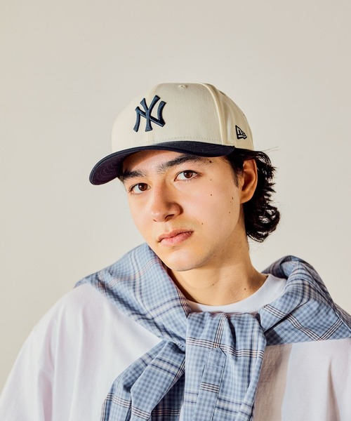 NEW ERA(ニューエラ)の「【NEW ERA(ニューエラ)】別注LOW PROFILE 9FIFTY(キャップ・メンズ・ブラック/オフホワイト/その他1・FREE)」の4枚目の写真